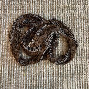 🐆 Leopard Print Sheer Long Scarf